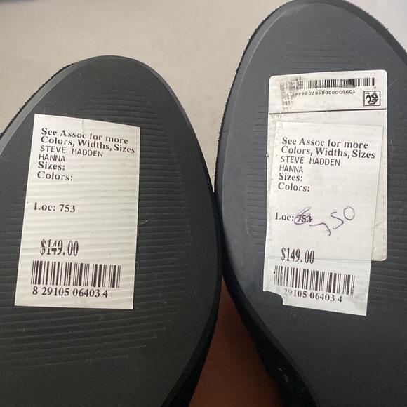 Steve Madden Black fabric Boots - Picture 4 of 4